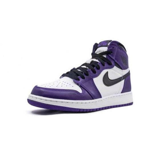 Kixify Jordans 1 High OG GS “Court Purple AJ COURT PURPLE Sneakers 575441 500