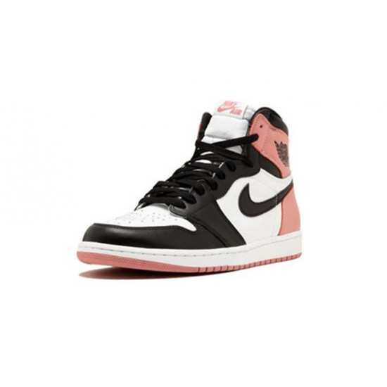 Kixify Jordans 1 High OG Rust Pink WHITE AJ WHITE Sneakers 861428 101