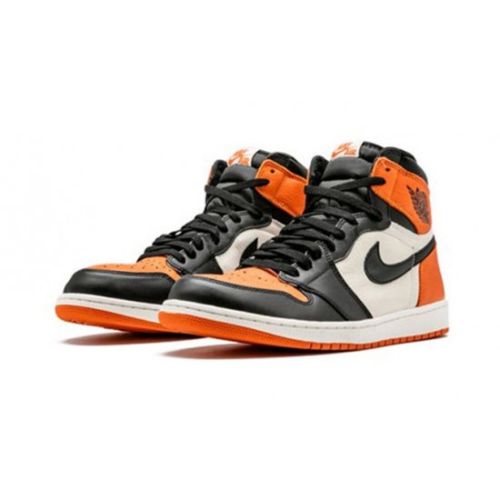 Kixify Jordans 1 High OG “Shattered Backboard AJ BLACK Sneakers 555088 005