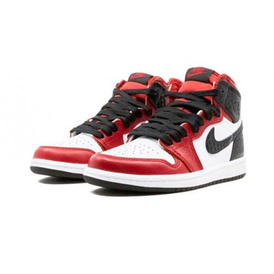 Kixify Jordans 1 High Snake Chicago Satin GYM RED AJ GYM RED Sneakers CU0449 601