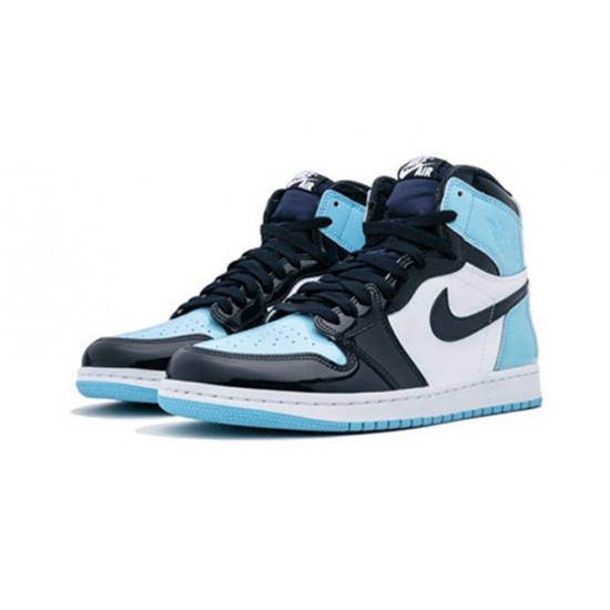 Kixify Jordans 1 High UNC Patent Leather AJ OBSIDIAN Sneakers CD0461 401