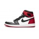 Kixify Jordans 1 High OG “Black Toe AJ WHITE Sneakers 555088 125