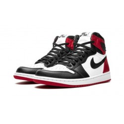 Kixify Jordans 1 High OG “Black Toe AJ WHITE Sneakers 555088 125