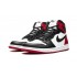 Kixify Jordans 1 High OG “Black Toe AJ WHITE Sneakers 555088 125