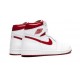 Kixify Jordans 1 High Metallic Red AJ WHITE Sneakers 555088 103