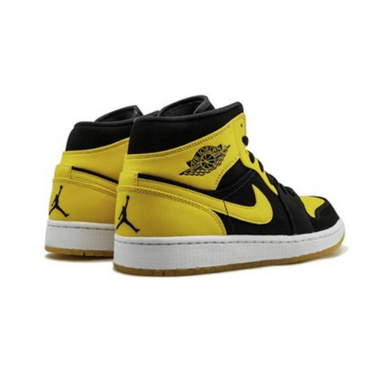 Kixify Jordans 1 Mid “New Love AJ BLACK Sneakers 554724 035