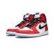 Kixify Jordans 1 High Spiderman GYM RED AJ GYM RED Sneakers 555088 602