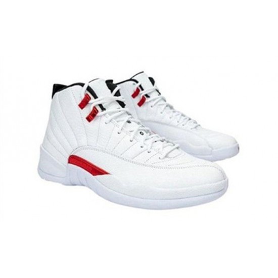 Kixify Jordans 12 Twist AJ White Red Sneakers CT8013 106