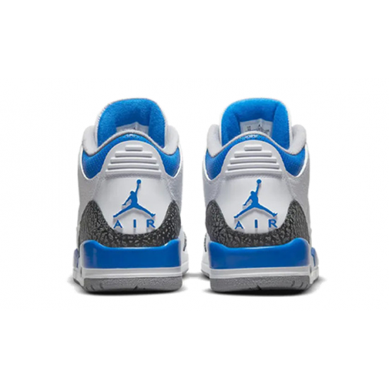 Kixify Jordans 3 Retro Racer Blue White AJ White Sneakers CT8532 145