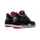 Kixify Jordans 4 Bred BLACK/CEMENT GREY AJ BLACK Sneakers 308497 060