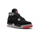 Kixify Jordans 4 Bred BLACK/CEMENT GREY AJ BLACK Sneakers 308497 060