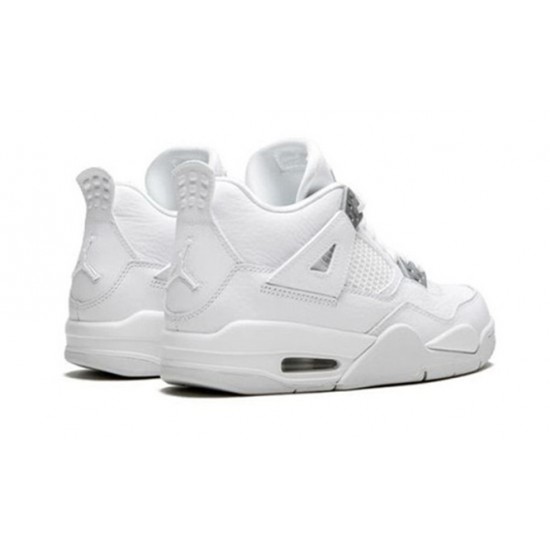 Kixify Jordans 4 Pure Money AJ WHITE Sneakers 408452 100