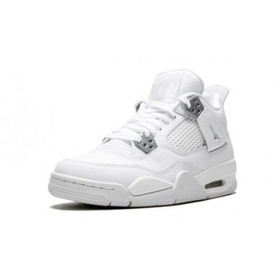 Kixify Jordans 4 Pure Money AJ WHITE Sneakers 408452 100