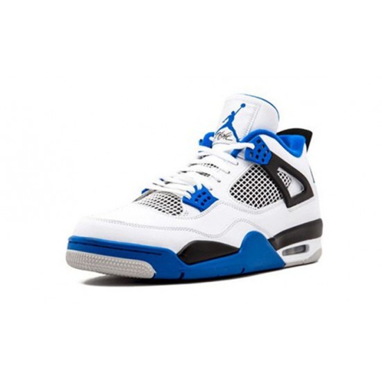 Kixify Jordans 4 Motorsport AJ WHITE Sneakers 308497 117