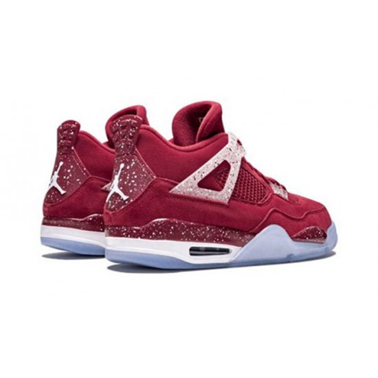 Kixify Jordans 4 Retro Oklahoma Sooners TEAM CRIMSON AJ TEAM CRIMSON Sneakers AJ4 904282