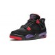 Kixify Jordans 4 Retro Raptors BLACK/COURT PURPLE AJ BLACK Sneakers AQ3816 056