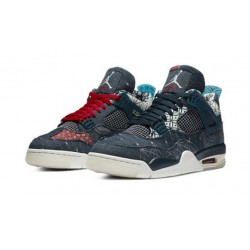 Kixify Jordans 4 Sashiko AJ DEEP OCEAN Sneakers CW0898 400