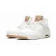 Kixify Jordans 4 s White WHITE/WHITE-WHITE  AJ WHITE Sneakers AO2571 100