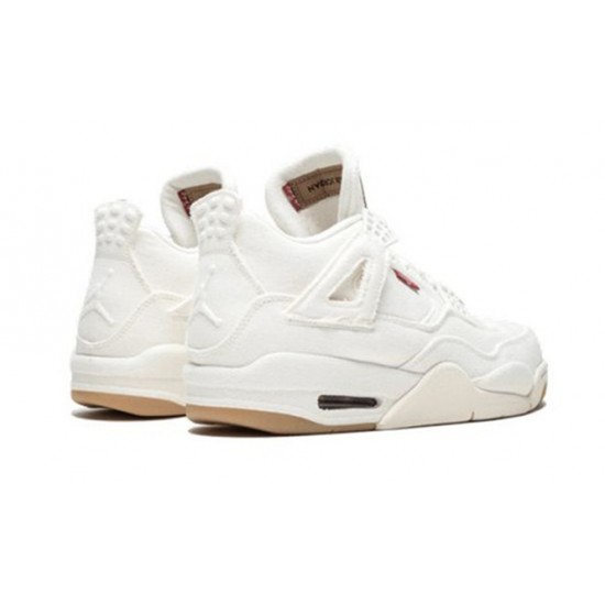 Kixify Jordans 4 s White WHITE/WHITE-WHITE  AJ WHITE Sneakers AO2571 100