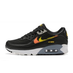 Kixify Air Max 90 (M) Black Yellow and Orange Shoes