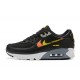 Kixify Air Max 90 (M) Black Yellow and Orange Shoes