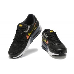 Kixify Air Max 90 (M) Black Yellow and Orange Shoes