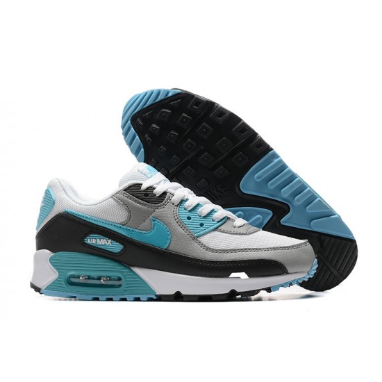 Kixify Air Max 90 (M) White Grey and Blue Shoes