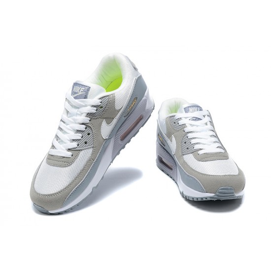 Kixify Air Max 90 (M) White Grey and Green Shoes