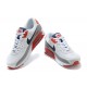 Kixify Air Max 90 (M) White Red Shoes