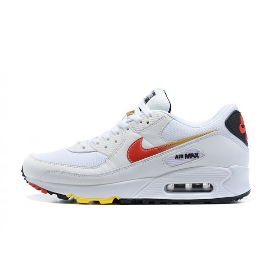 Kixify Air Max 90 (M) White and Red Shoes