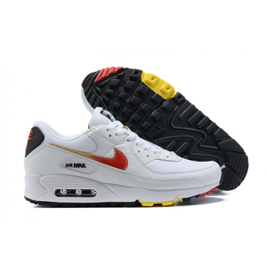 Kixify Air Max 90 (M) White and Red Shoes