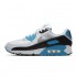 Kixify Air Max 90 (W/M) Laser Blue and White Shoes