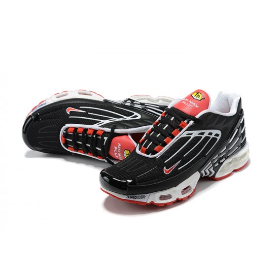 Kixify Air Max Plus 3 (M) Black White and Red CJ0601-001 Shoes