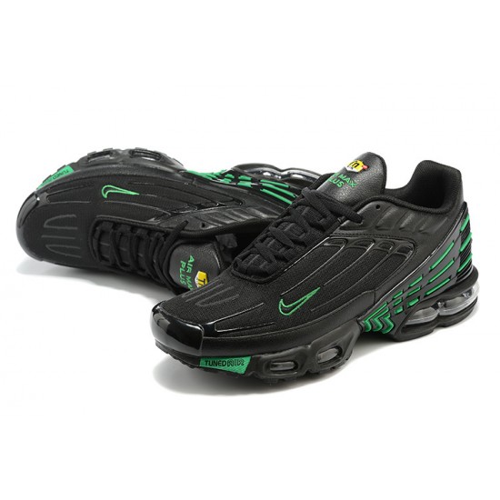 Kixify Air Max Plus 3 (M) Black and Green Shoes