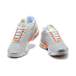 Kixify Air Max Plus 3 (M) Grey Orange and Silver Shoes