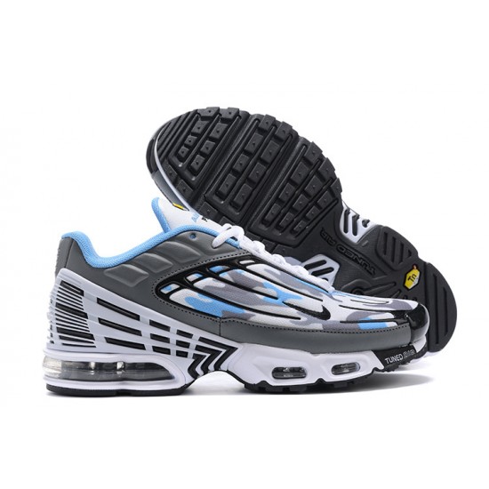 Kixify Air Max Plus 3 (M) White Blue and Grey Shoes