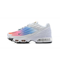 Kixify Air Max Plus 3 (M) White Blue and Pink Shoes