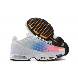 Kixify Air Max Plus 3 (M) White Blue and Pink Shoes