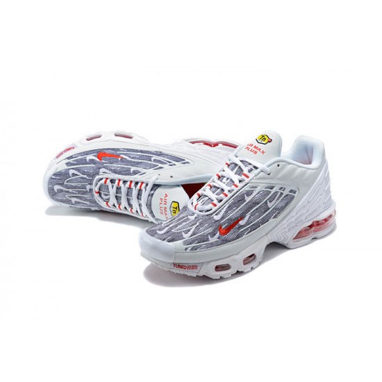 Kixify Air Max Plus 3(W/M) White Grey DH4107-100 Shoes