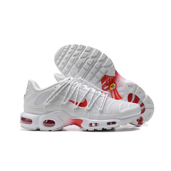 Kixify Air Max Plus Utility (M) White Red FN3488-100 Shoes