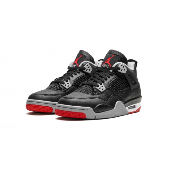 Nike Air Jordan 4 (GS) FQ8213-006 Bred Reimagined Shoes