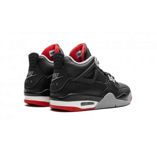 Nike Air Jordan 4 (GS) FQ8213-006 Bred Reimagined Shoes