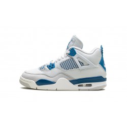 Nike Air Jordan 4 (GS) HF4281-141 Military Blue Shoes