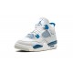 Nike Air Jordan 4 (GS) HF4281-141 Military Blue Shoes